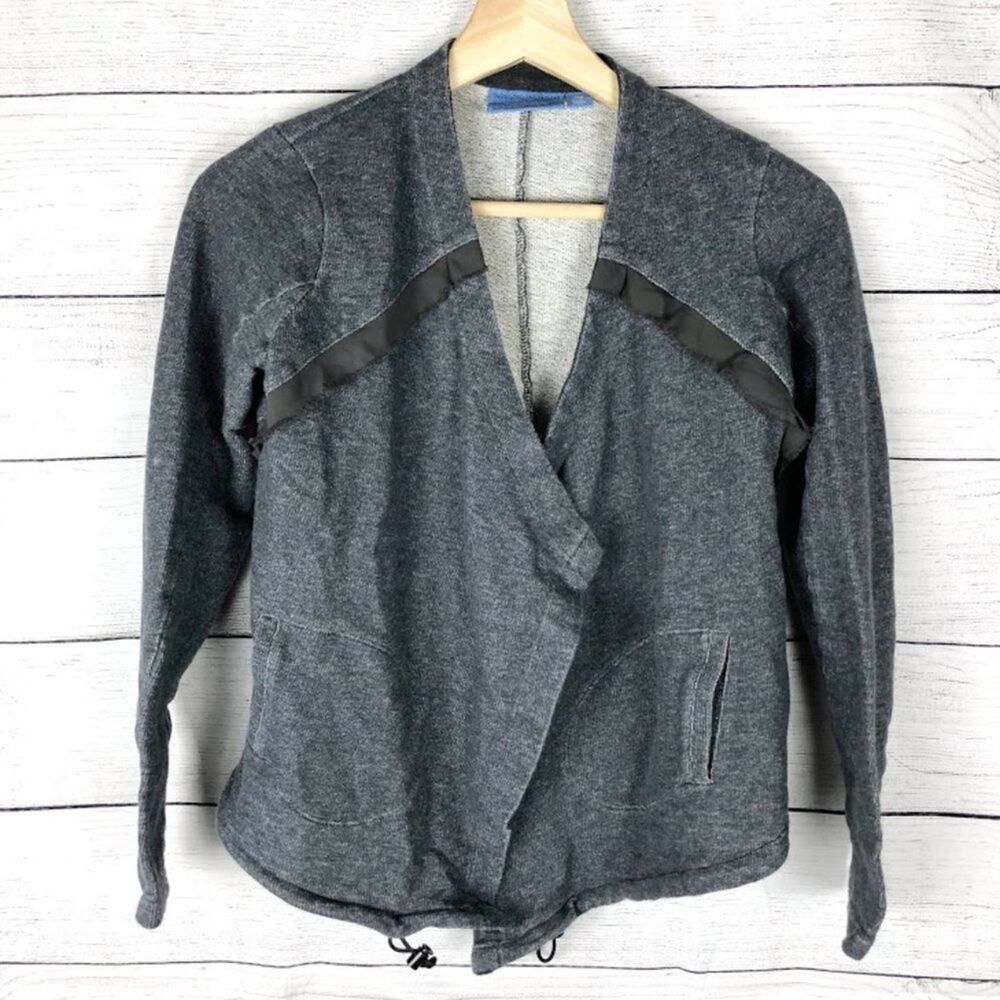 Simply Vera Vera Wang Cinched Waist Knit Jacket XS